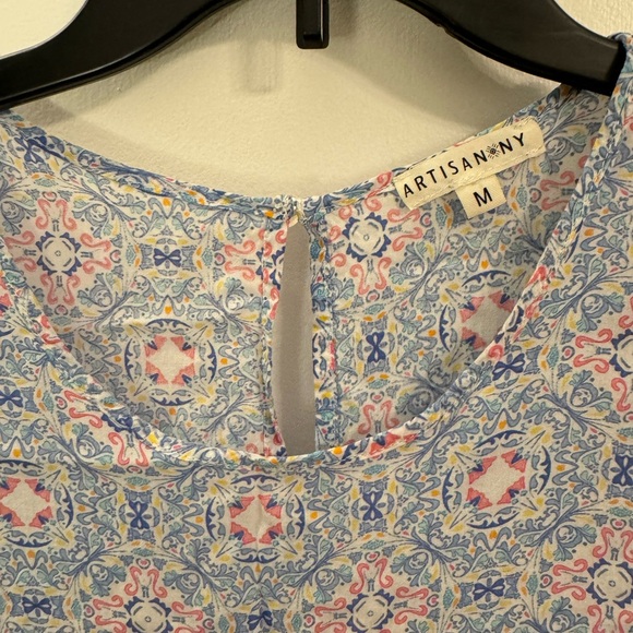 Bohemian Patterned Top - Picture 4 of 5